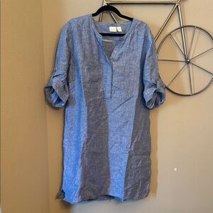 Chico's Blue Tunic Dress